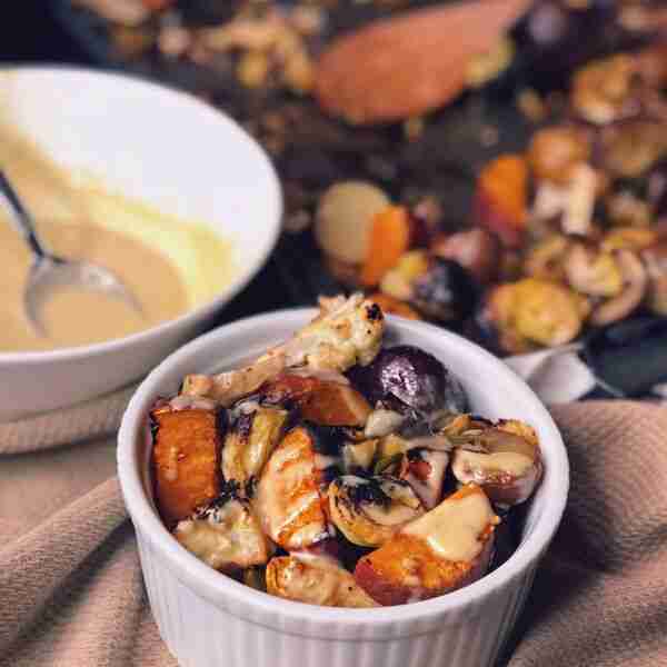 Boost Bowl With Lemon Tahini Sauce