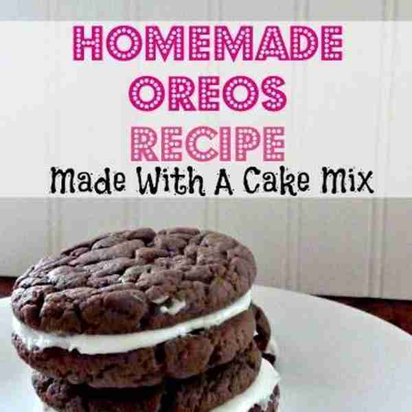 Homemade Oreos, Made With a Cake Mix