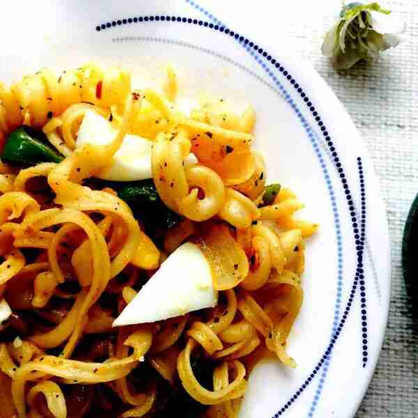 Egg Tortellini Pasta With Maggi Masala-E-Magic