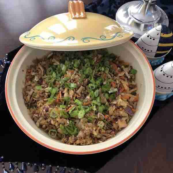 Unwrapped Pork Eggrolls