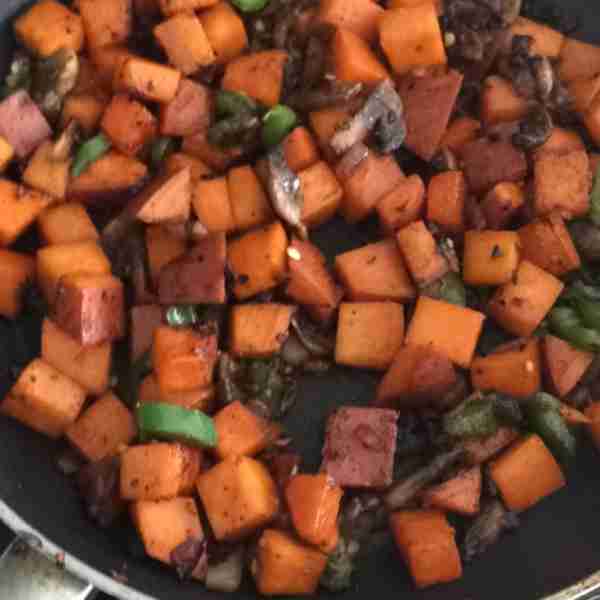 Sweet Potato Hash Browns Homemade