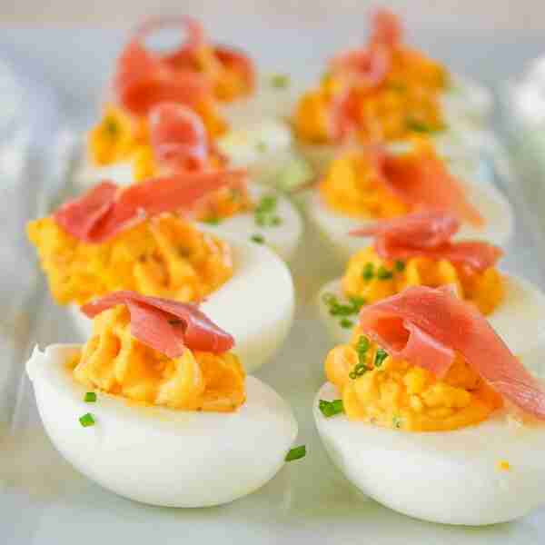 Spicy Deviled Eggs