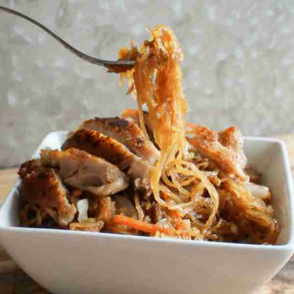 Spaghetti Squash Chow Mein | Keto, Paleo