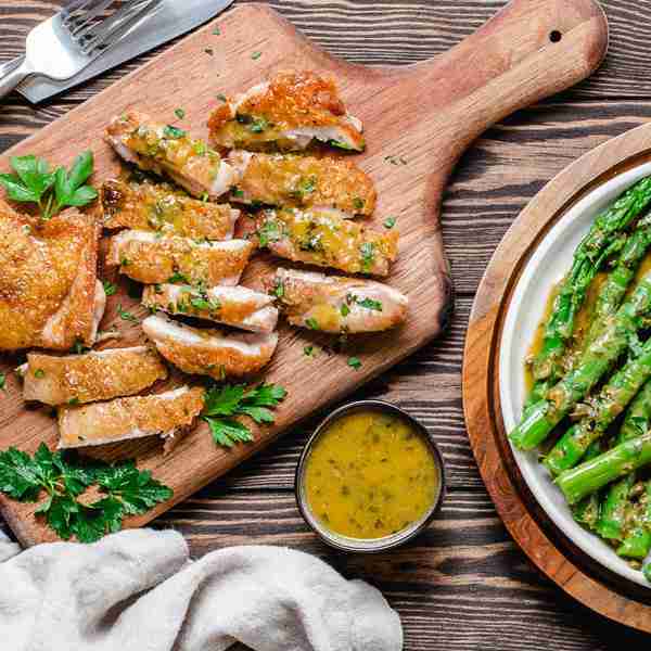 Keto Lemon Chicken with Asparagus | Easy Low Carb Recipe