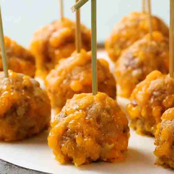 Spicy Sausage Balls without Bisquick®