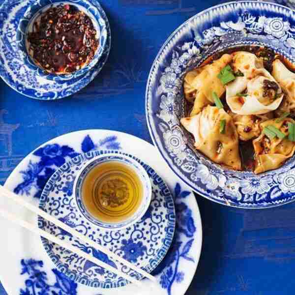 Andrew McConnell’s Sichuan pork dumplings