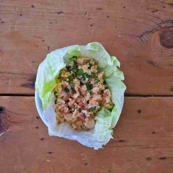 Minced Chicken Salad (Laab)