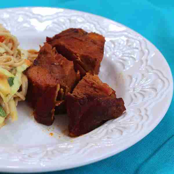 Easy Slow Cooker Ham for Man Food Mondays