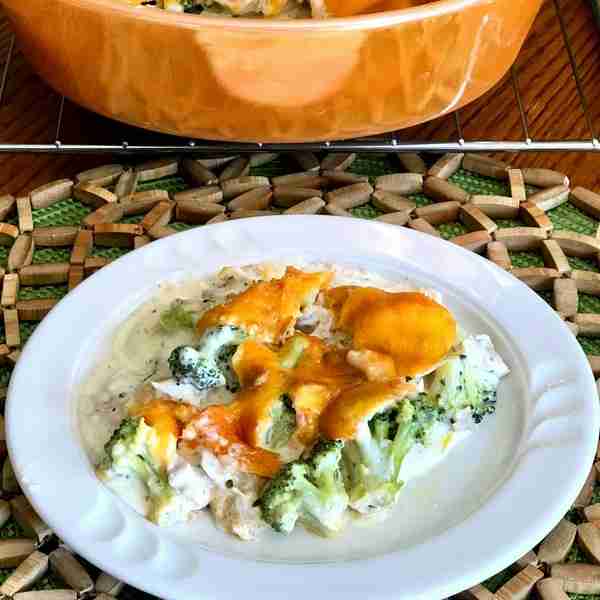 Keto Chicken-Broccoli Casserole