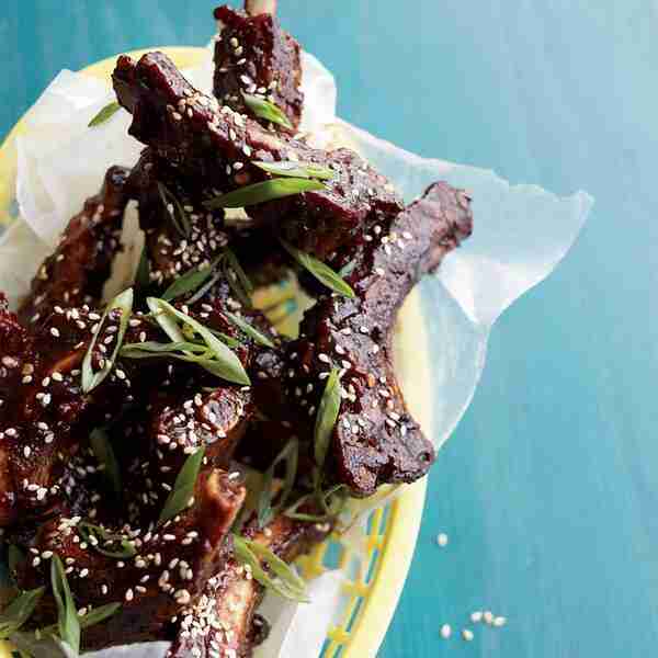 Asian Fried and Glazed Baby Back Ribs