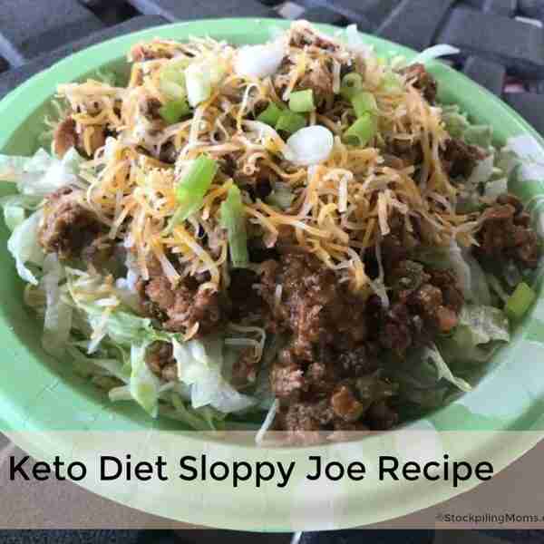 Keto Diet Sloppy Joe Recipe