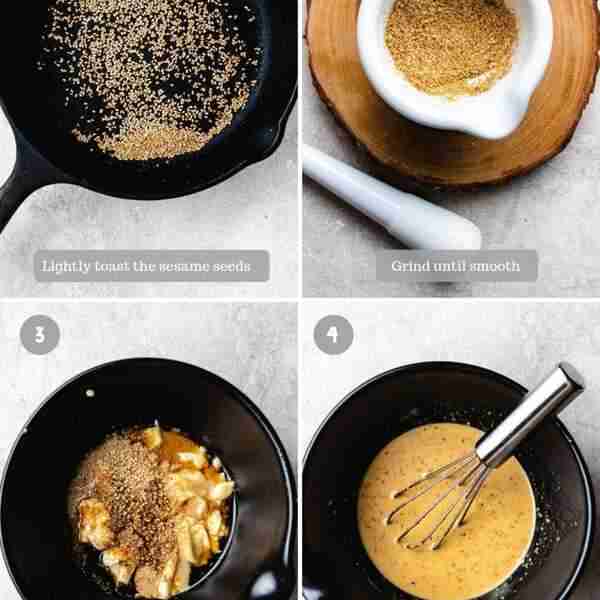 Creamy Roasted Sesame Dressing (Paleo, Whole30, Keto)