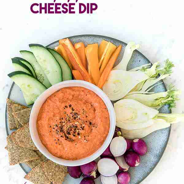 Keto Chipotle Red Pepper Cheese Dip