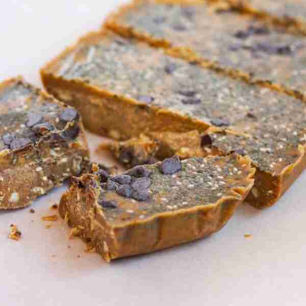 Almond Butter Freezer Fudge (Keto, Vegan, Gluten-free, Paleo)