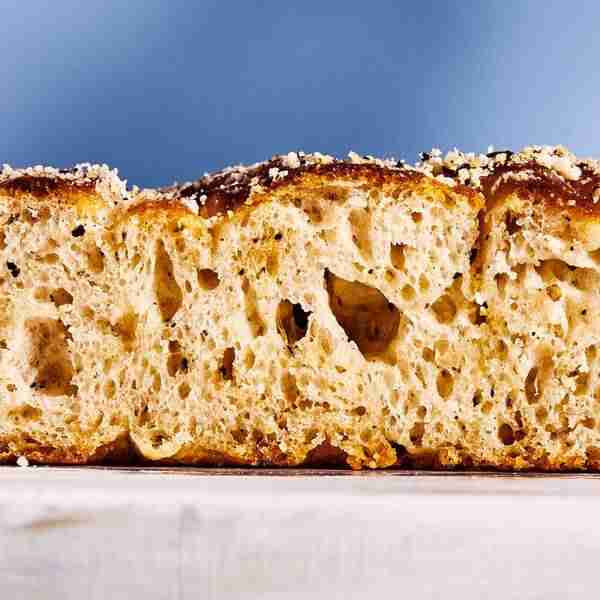 Cacio e Pepe Focaccia