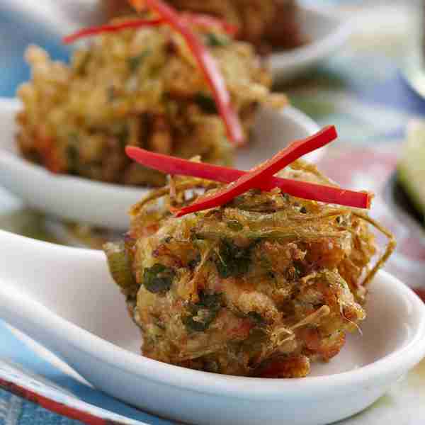 Asian vegetable fritters