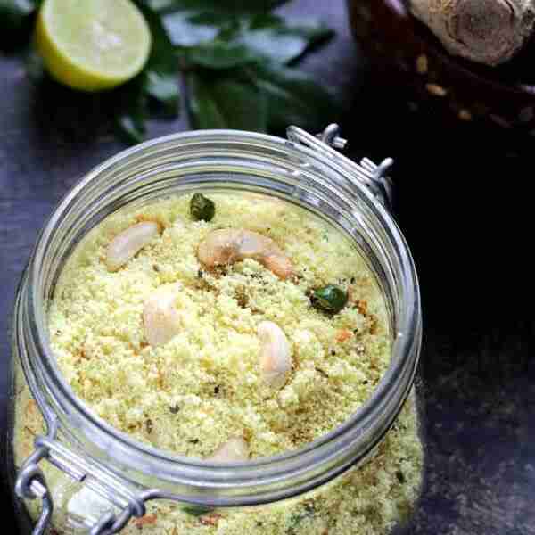 Instant Rava Upma Mix | Homemade Travel Food
