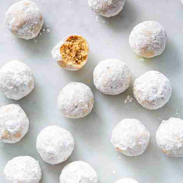 Walnut Snowball Cookies
