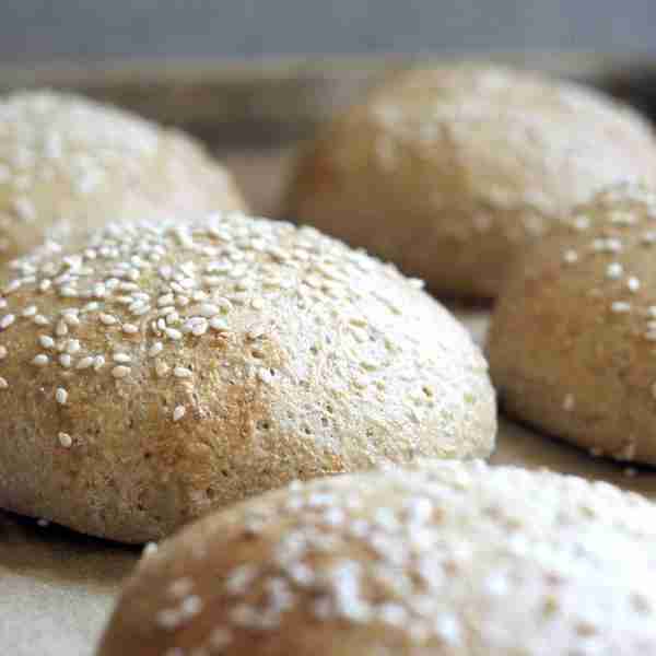 Organic, Real Food On A Budget – Homemade Hamburger Buns