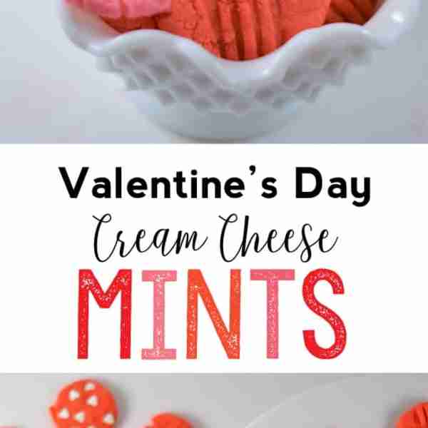 Cream Cheese Mints {An Easy Valentine’s Day Candy Idea}