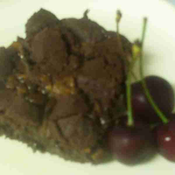 Easy Chewy Caramel Cake Mix Brownies