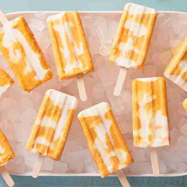 Homemade Creamsicles
