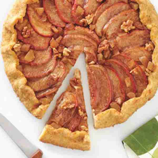 Apple-Walnut-Ginger Galette