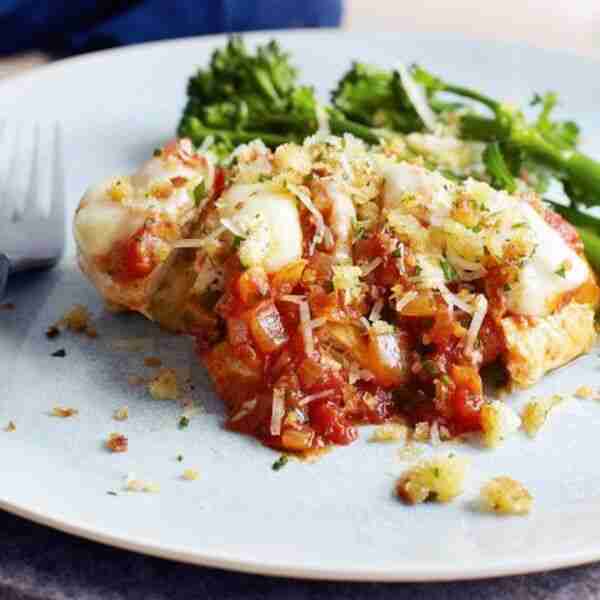 Easy chicken parmigiana