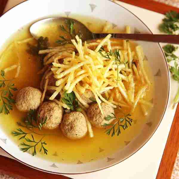 Sopa de Albóndigas (Colombian-Style Meatball Soup) Recipe