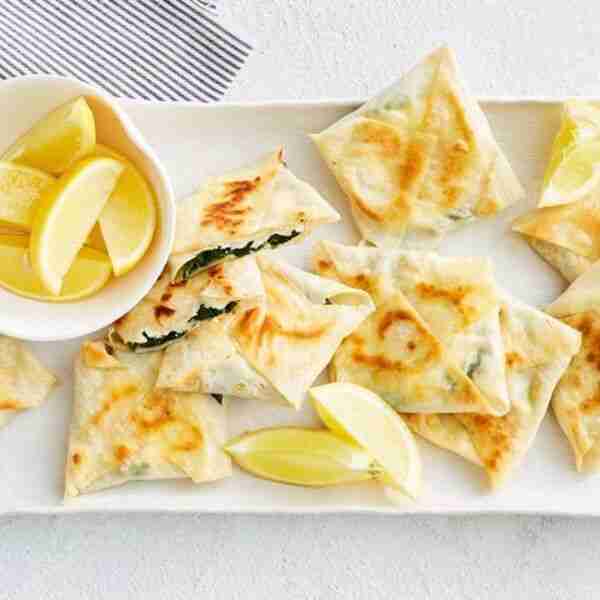 Mini gozleme parcels