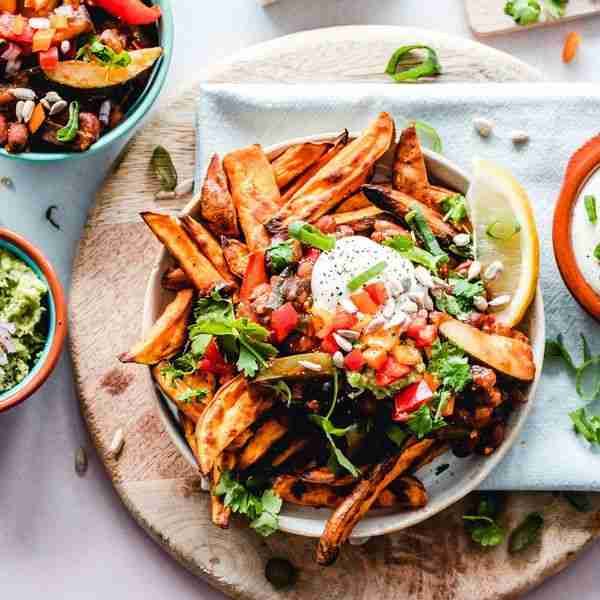 Thick-Cut Sweet Potato Fries