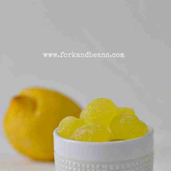 Homemade Lemon Drop Candies