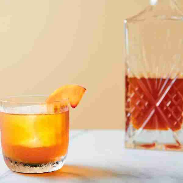 Homemade Peach Liqueur
