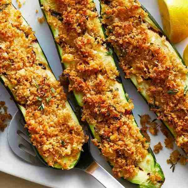 Grilled Zucchini with Parmesan