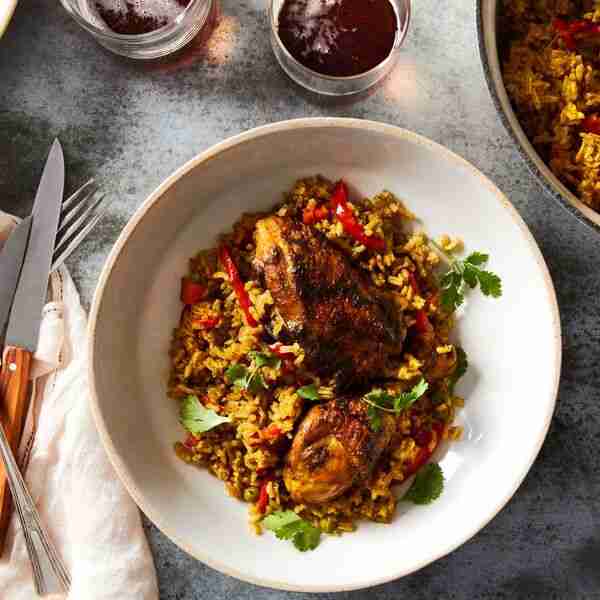 Peruvian Arroz Con Pollo From Chef Claudia Berroa