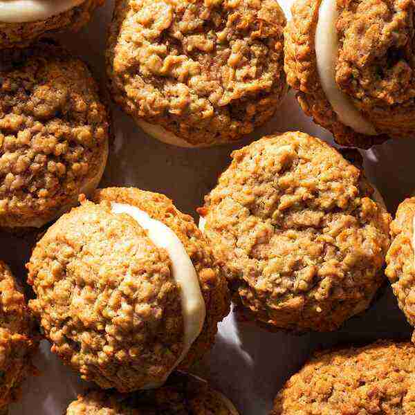 Carrot Cake Cookie Sandwiches Recipe