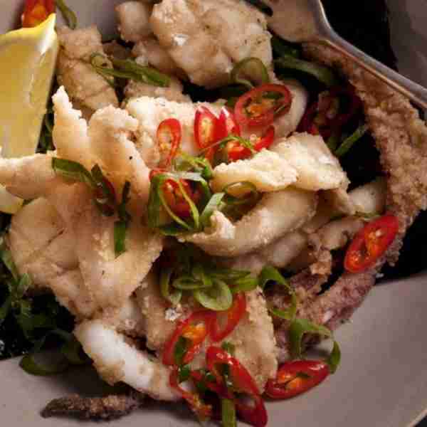 Salt and pepper squid