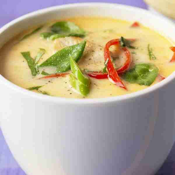 Raw Vegan Thai Coconut Soup (Tom Kha)