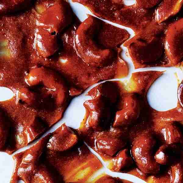 Golden Cashew-Curry Brittle