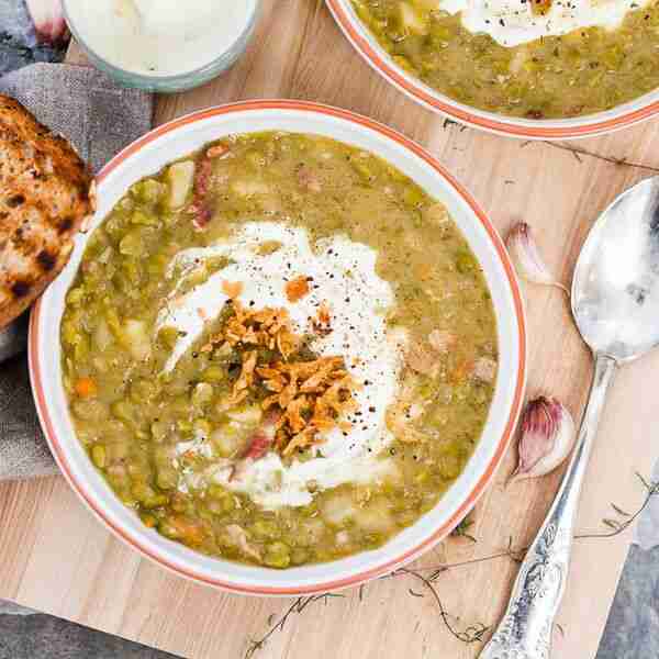 Split Pea Minestrone Soup