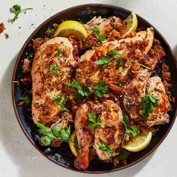 Slow-Roasted Chicken With Extra-Crisp Skin From Lindsay Maitland Hunt