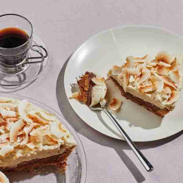 Chocolate and Coconut Cream Pie