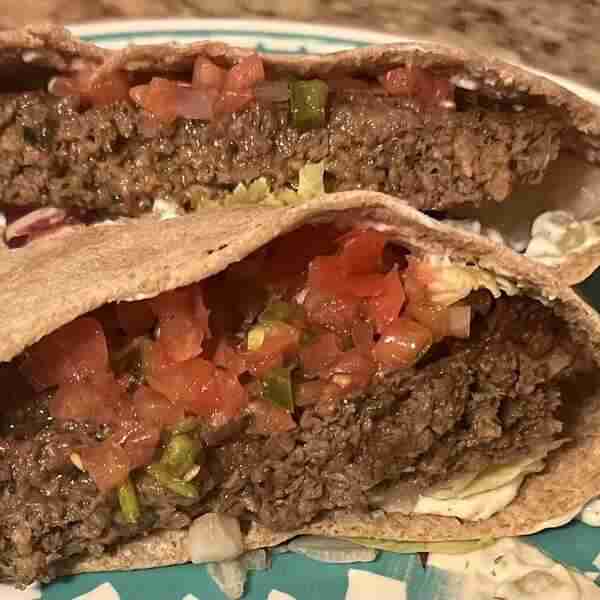 Vegetarian Kofta Pitas