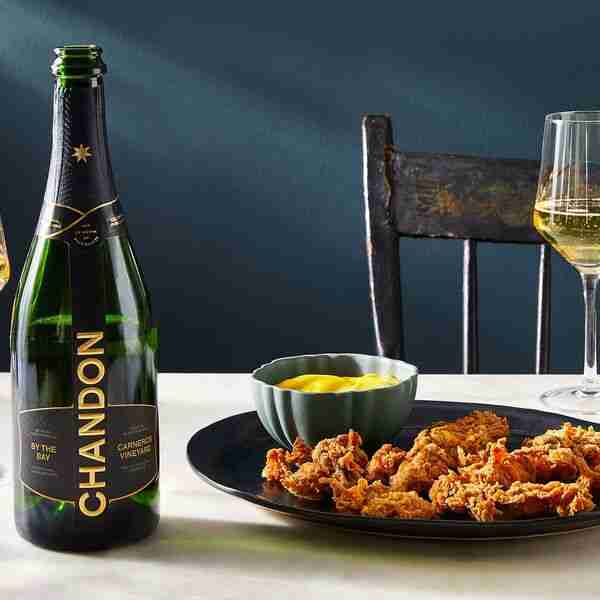 Fried Oysters With Saffron Aioli