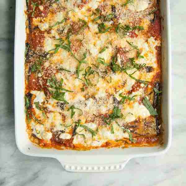 Cheesy Eggplant Rollatini