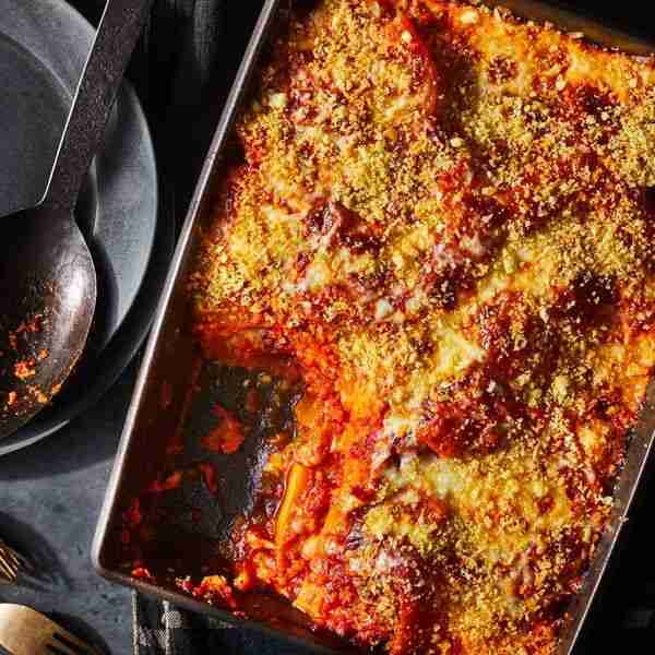 Roasted Butternut Squash Parmesan