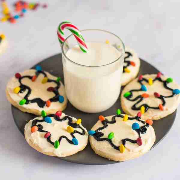 Christmas Light Cookies