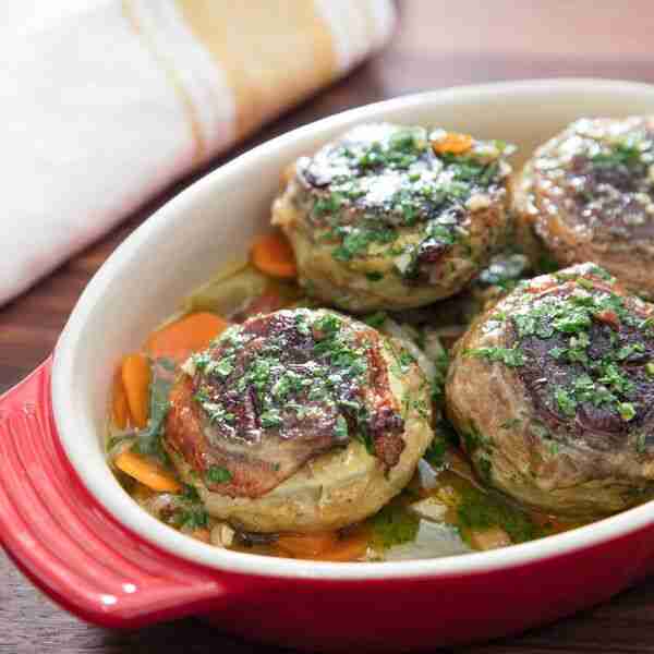 Old-Fashioned Artichokes à la Barigoule With Mushrooms Recipe