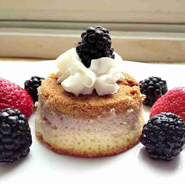 Mini Blueberry Cheesecake