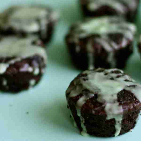 Irish Car Bomb Brownie Bites